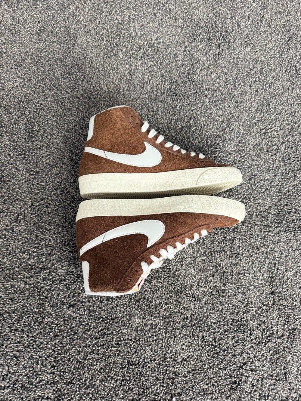 NEW - Size 5.5M/7W - Nike Blazer Mid ‘77 Vintage Sneaker Sail Cocoa - DV7006-200 - Picture 4 of 5